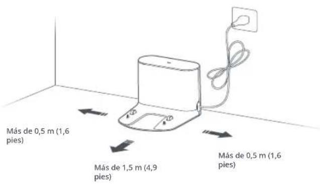 ROBOROCK S7 - Ubicar adecuadamente la base de carga - 1