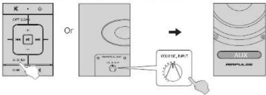 EDIFIER AirPulse A300 - AUX Input Mode - 2