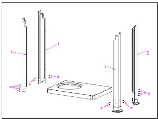 TRISTAR BQ6342 - A: Assembly Instructions for Cart Assembly - 1