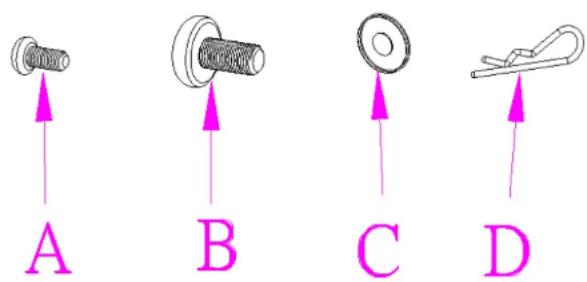 TRISTAR BQ6342 - Spare parts for assembly: - 1