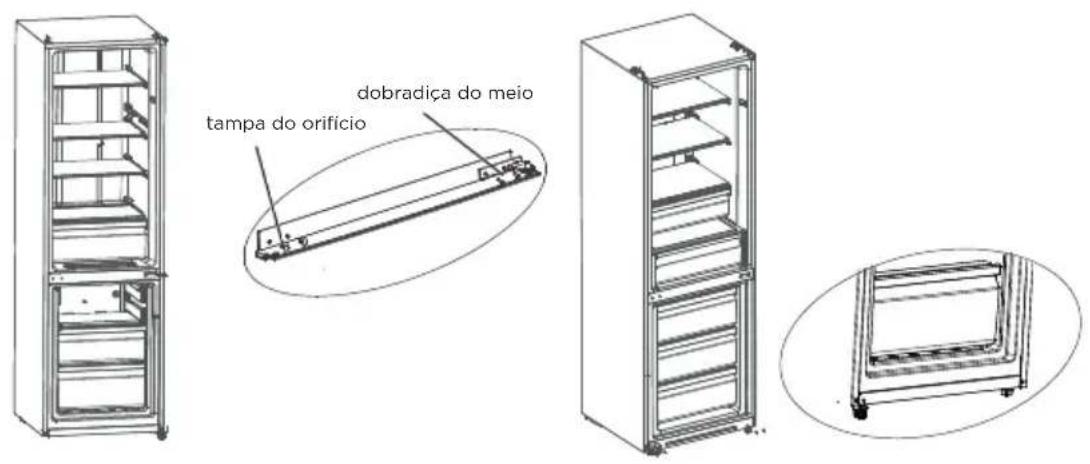 MIDEA MDRB380FGE01 - Ferramentas necessarias para a inversao da porta: - 5