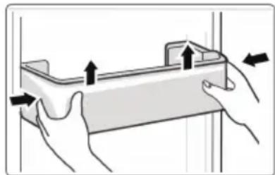 MIDEA MDRB380FGE01 - Nettoyage du plateau de porte - 1