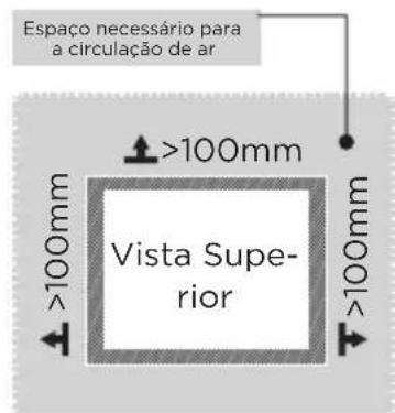 MIDEA MDRB380FGE01 - Dimensoes e espacoes - 2