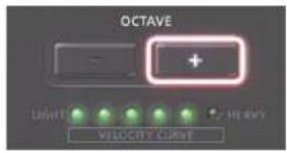 ROLAND A88MKII - Changement d'octave (Octave Shift) - 2
