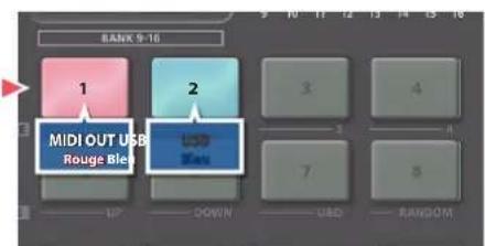 ROLAND A88MKII - Ce que signifie les pads - 2
