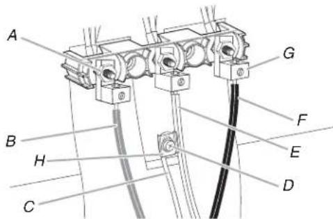 WHIRLPOOL WFE505W0JS - Connexion à 4 conducteurs : Raccordement - 4