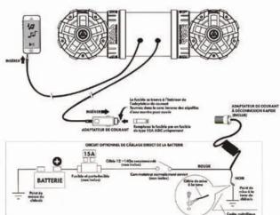 BOSS ATV65BRGB - SCHEMA DE CABLAGE - 1