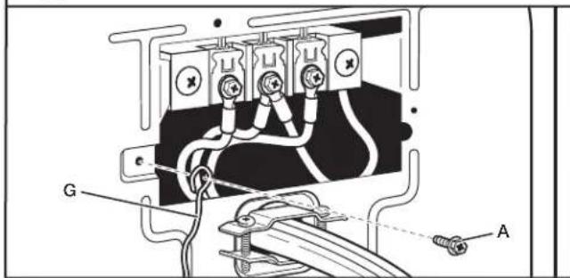WHIRLPOOL WGD8127LW - Conexión opcional de 3 cables: - 2