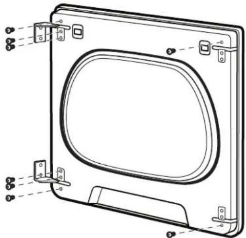 WHIRLPOOL WGD8127LW - Quite el ensamblaje de la puerta: - 2