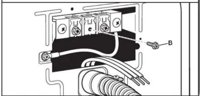 WHIRLPOOL WGD8127LW - Quite el tornillo central - 1