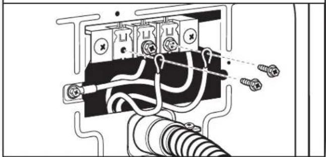 WHIRLPOOL WGD8127LW - Conecte los hilos restantes - 1