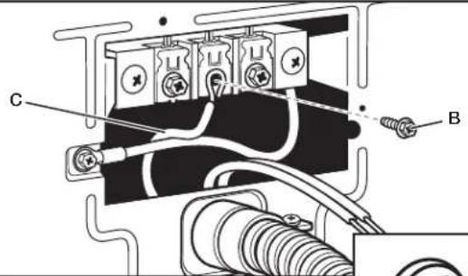 WHIRLPOOL WGD8127LW - Connecter le conducteur neutre - 1
