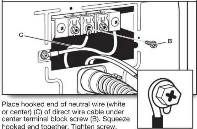 WHIRLPOOL WGD8127LW - Remove center screw - 2