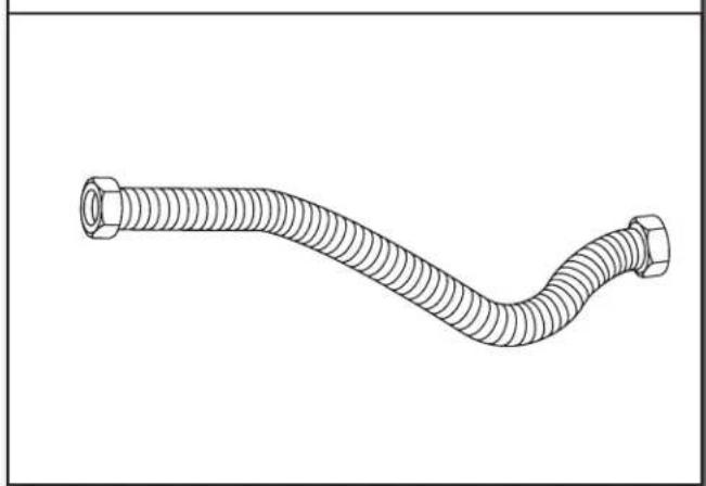 WHIRLPOOL WDT750SAKB - Tuberia flexible - 1
