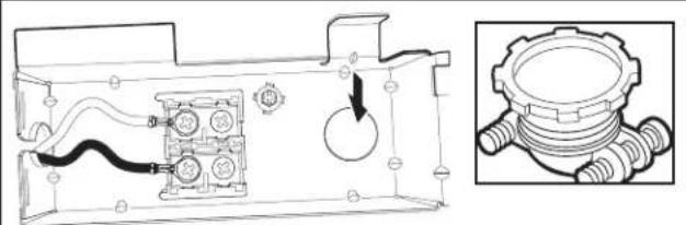 WHIRLPOOL WDT750SAKB - Instale el protector de cables - 1