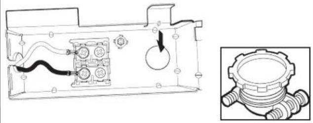 WHIRLPOOL WDT750SAKB - Install strain relief - 1