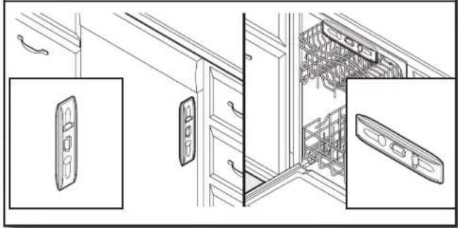 WHIRLPOOL WDT750SAKB - CompruebeOTHEREALINEAMIENTO de la lavavajillas con la abertura del gabinete - 1
