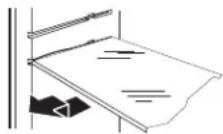 WHIRLPOOL WRT148FZDM - To remove and replace a shelf: - 2