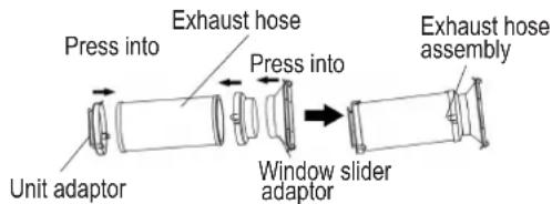 MIDEA Mobile Eco 29 - Window Installation Kit - 1