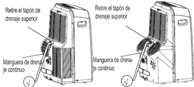 MIDEA MOBILE ECO 27 - Drenaje de agua - 1