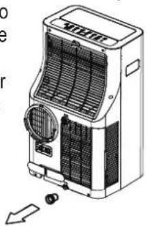 MIDEA Silent Cool 26 Pro - Water drainage - 2