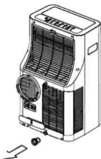 MIDEA Silent Cool 26 Pro - Drainage de l'eau - 2