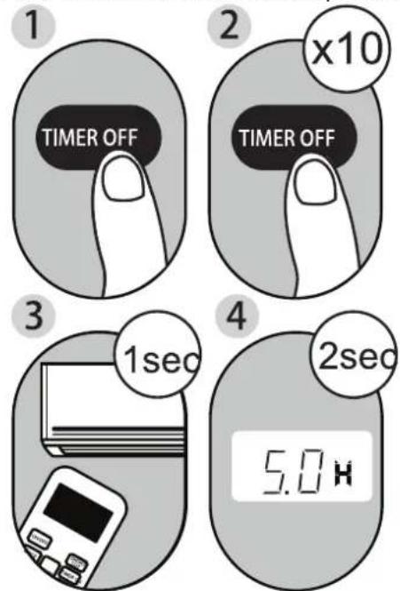MIDEA Silent Cool 26 Pro - Funzione TIMER OFF - 1
