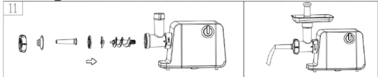 STEBA MG 3000 Pro - Sausage attachment - 1