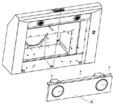 AMANA UXB1200DYS - Préparation du système de ventilation interne - 1