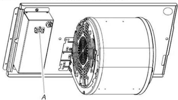 AMANA UXB1200DYS - Installation du moteur du ventilateur de la hotte - 1
