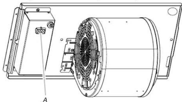 AMANA UXB1200DYS - Instalación del motor del soplador de la campana de cocina - 1
