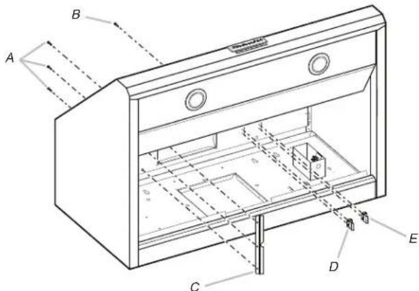 AMANA UXB1200DYS - Prepare el sistema del soplador interno - 2