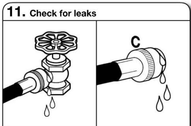 AMANA AMLAUNED4655EW - CONNECT INLET HOSES - 4