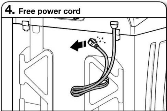 AMANA AMLAUNGD4655EW - Remove shipping base - 3