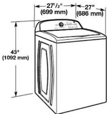 AMANA AMLAUNGD4655EW - LOCATION REQUIREMENTS - 1