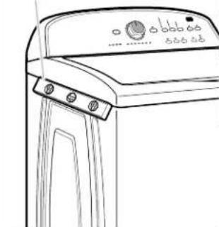 AMANA AMLAUNGD4655EW - Contrôler l'aplomb de la laveuse - 1
