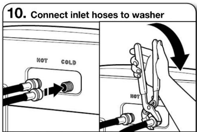 AMANA AMLAUNGD4655EW - CONNECT INLET HOSES - 3