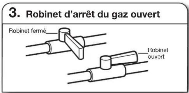 WHIRLPOOL WHLAUWED8127LW - Connecter l'alimentation en gaz à la séchuse - 2