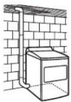 WHIRLPOOL WHLAUWED8127LW - Installations d'évacuation recommendees : - 4