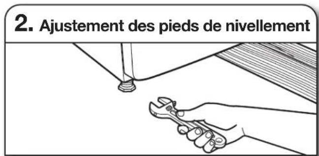 WHIRLPOOL WHLAUWED8127LW - RACCORDEMENT DU SYSTEME D'EVACUATION - 5