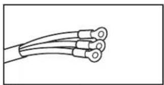WHIRLPOOL WHLAUWED8127LW - Raccordement du cable d'alimentation à 3 fils : - 4