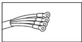WHIRLPOOL WHLAUWED8127LW - 4-Wire Power Supply Cord Connection - 4