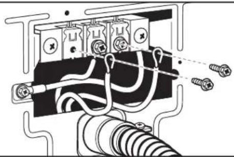 WHIRLPOOL WHLAUWED8127LW - Connecter les conducteurs restants - 1