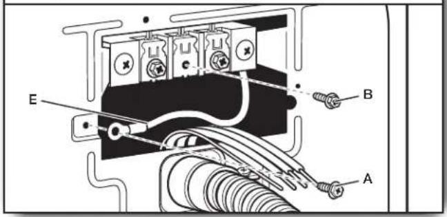 WHIRLPOOL WHLAUWED8127LW - Prepare to connect neutral ground wire and neutral wire - 1