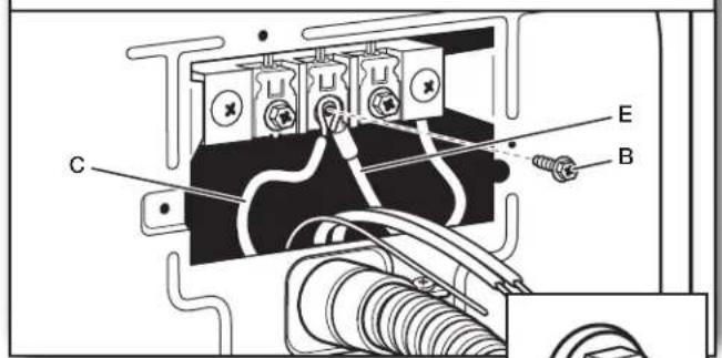 WHIRLPOOL WHLAUWED8127LW - Connect neutral ground wire and neutral wire - 1