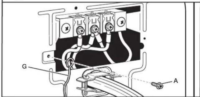 WHIRLPOOL WHLAUWED8127LW - Conecte el hilo externo a tierra - 1