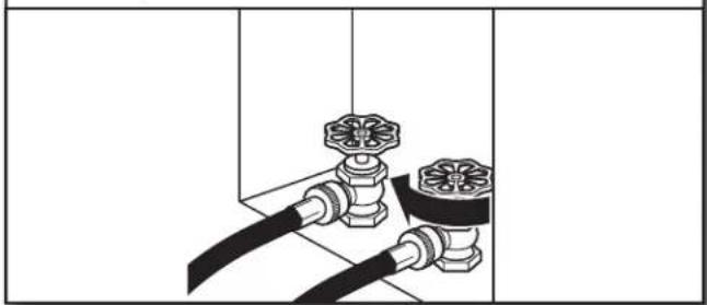 WHIRLPOOL WHLAUWED8127LW - Fermer l'eau froide, retirer et remplacer la rondelle en caoutchouc - 1