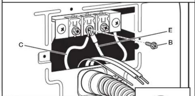WHIRLPOOL WHLAUWED8127LW - Conecte el cable neutro a tierra y el cable neutro - 1