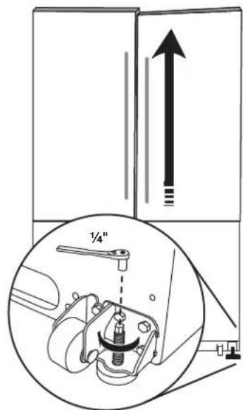 WHIRLPOOL WRB119WFBB - Fermeture et alignment de la porte - 3