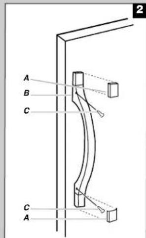 WHIRLPOOL WRB119WFBB - Door Swing Reversal (optional) - 1
